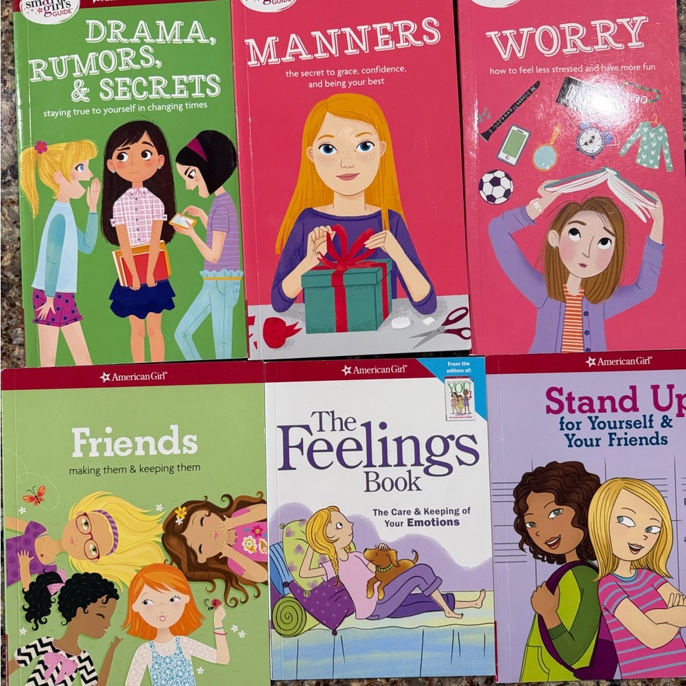 American Girl Learning Book Set 6 books